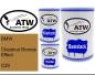 Preview: BMW, Chestnut Bronze Effect, C29: 500ml Lackdose + 500ml Klarlack + 250ml Härter - Set, von ATW Autoteile West.